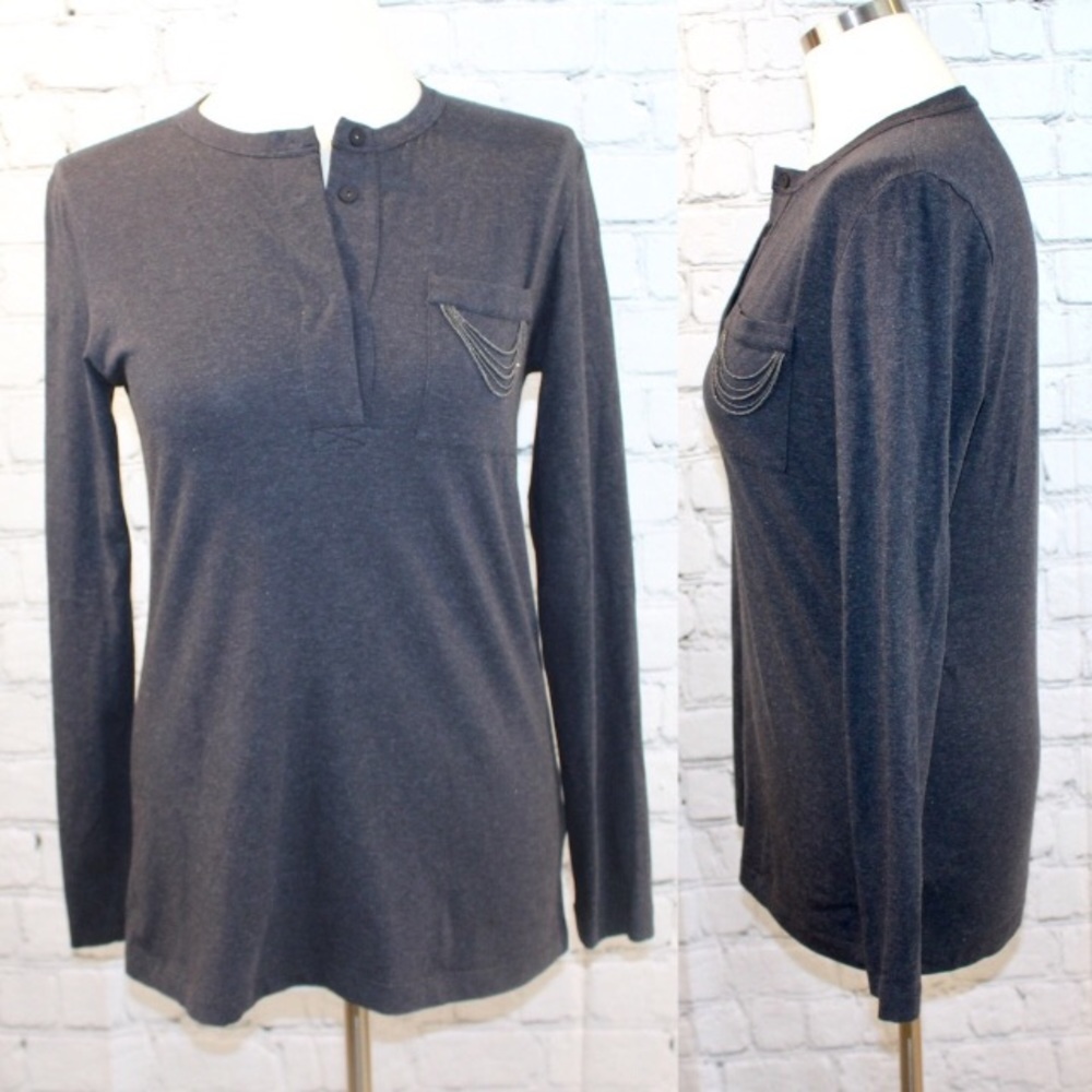 Brunello Cucinelli monili beaded top